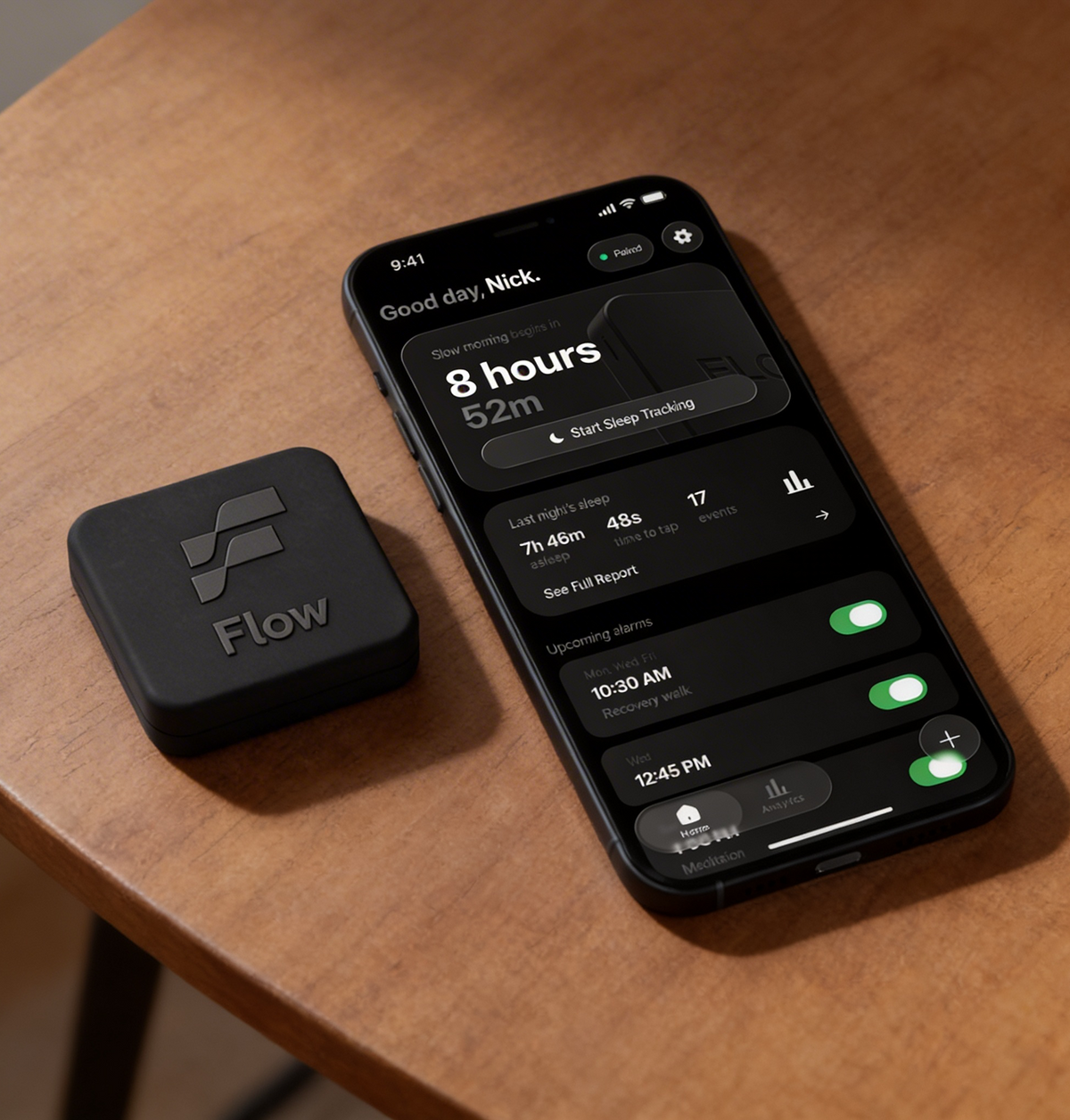 Flow Block Alarm Flow Alarm